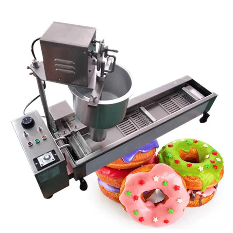 صانعة الدونات سهلة التشغيل / آلة دونات صغيرة بقدرة 3000 وات / T-101 لصنع الدونات التجارية T-101