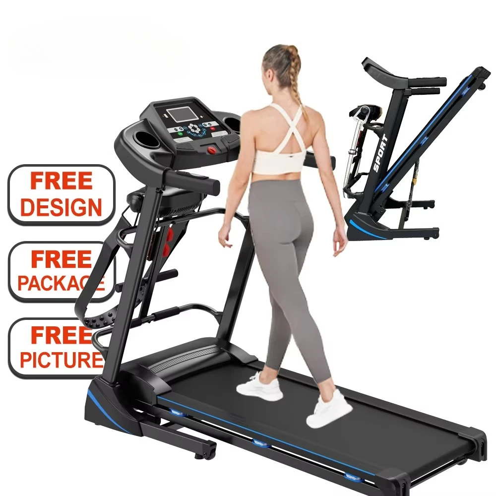 

Electric Foldable 1.75hp Home Treadmill Easy To Assemble Saves Space for Home Office Workouts Running Machine