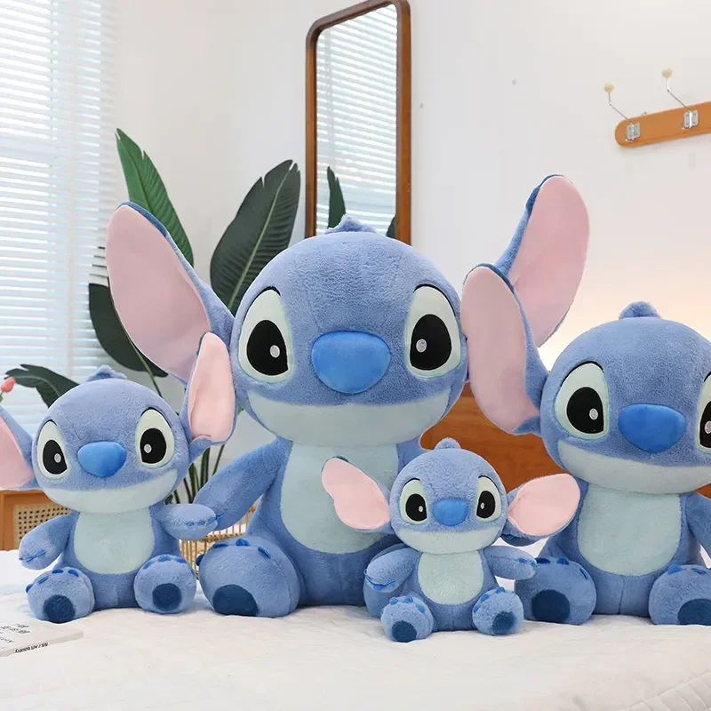 かわいい漫画ステッチ枕人形かわいいぬいぐるみおもちゃ大きな人形男の子と女の子の誕生日プレゼント子供部屋の装飾装飾品