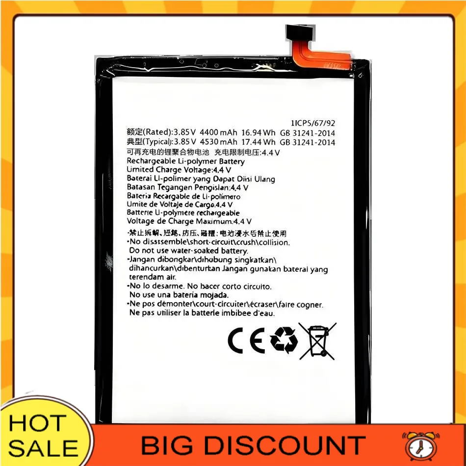 

High Capacity For Hisense E16 Pro HLTE316T Mobile Phone Battery 4530Mah LPN385440C