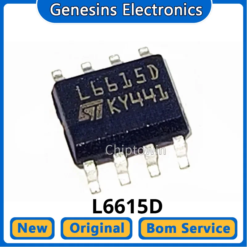 5/50/500 pcs Original L6615D013TR L6615D L6615 SOP-8 power management chip WN7