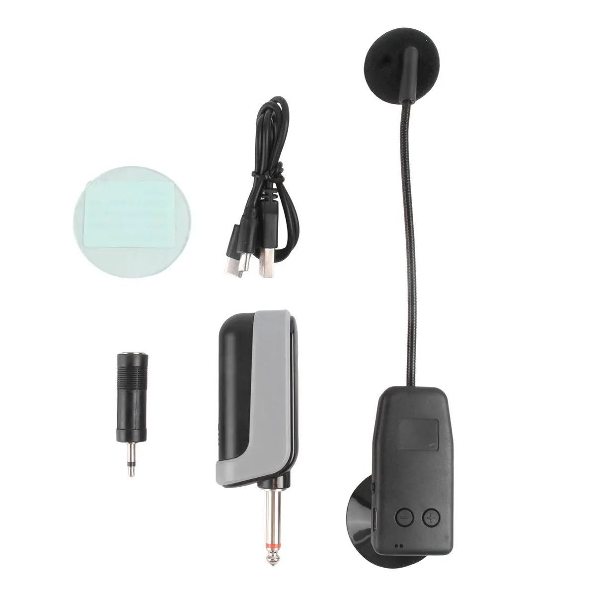 A72U 2.4G Wireless Microphone System Violin Cello Guitar Ukulele Pipa Pickup Microphone 30m Transmission Distance