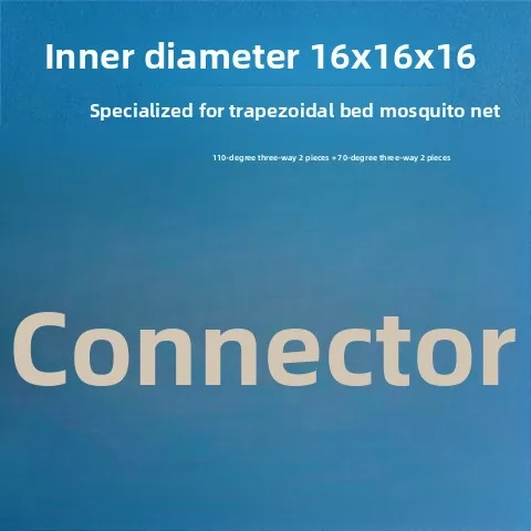 Bed Bug Net Stand Tri-Link Bed Bug Net Accessories Trapezoidal Sharp Angle for Mother And Baby Bed Home Use Mosquito Proof