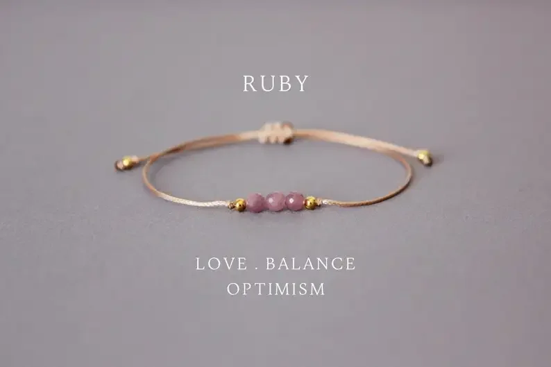 ruby bracelet