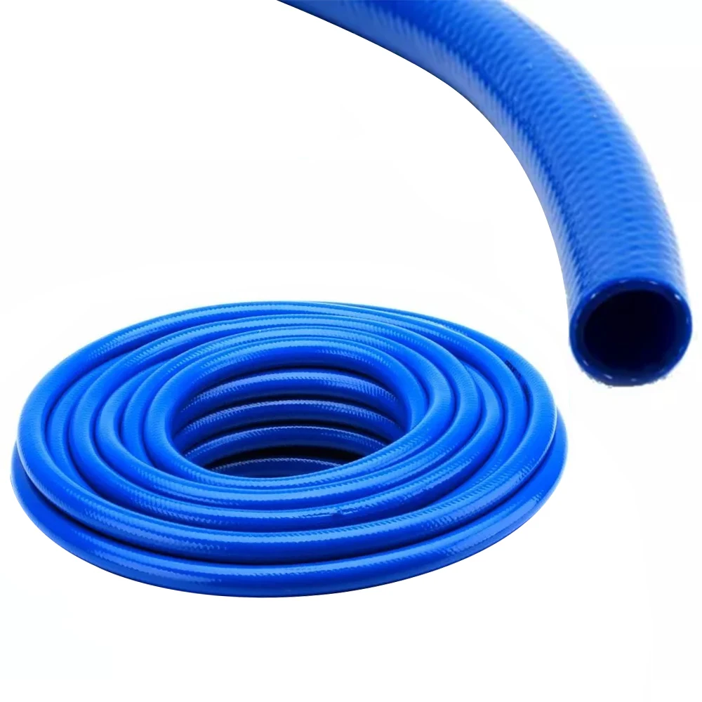 Foldable Caravan Water Pipe RV Hose Blue 2M Hose Pipe Versatile Trailer Extension Set For Caravan Motorhome