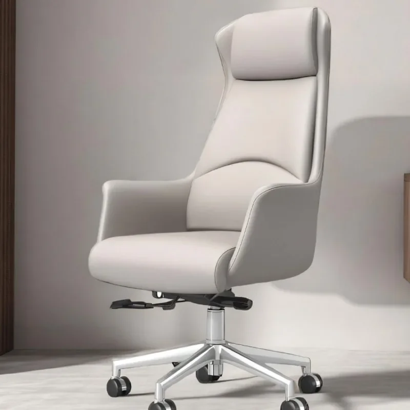 High Back Rolling Office Chair Home Arm Chair Lounge Computer Office Chair Ergonomic Swivel Cadeira Ergonomica Office Furniture