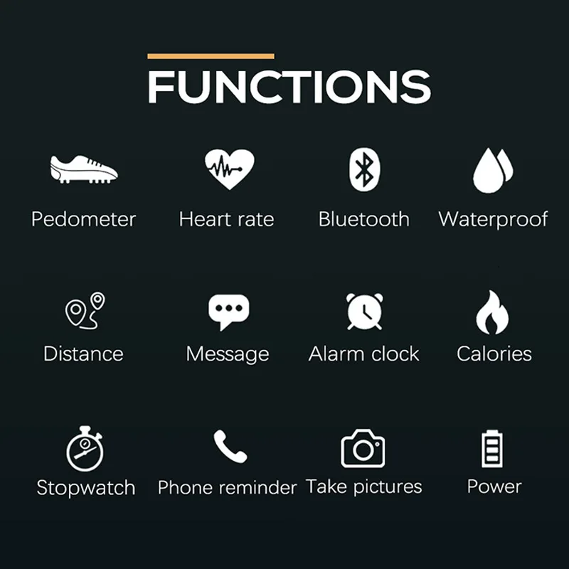 Orologio sportivo in metallo Frequenza cardiaca Orologio da nuoto impermeabile Bluetooth Orologio tattico con consumo di calorie