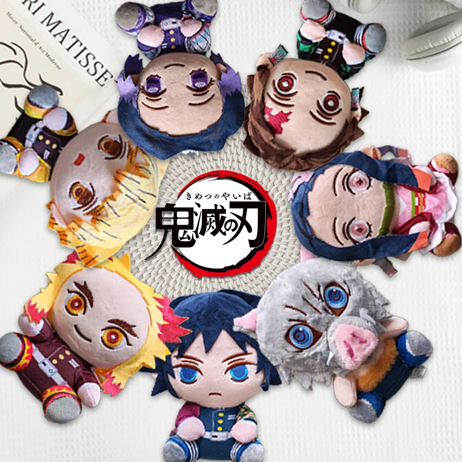 

20cm Demon Slayer Plush Toy Japanese Classic Anime Cartoon Characters Stuffed Plush Toys Children Birthday Gifts Christmas Gifts