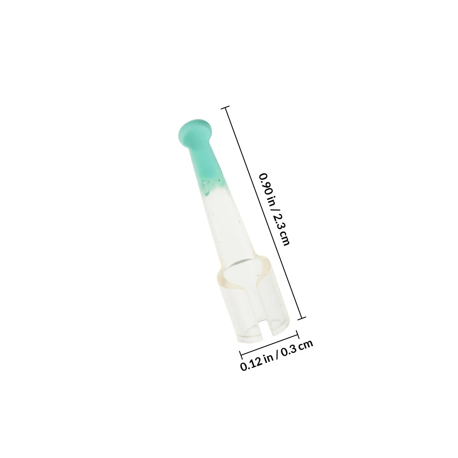 6Pcs Reusable Silicone Ear Scoop Replacement Heads Soft Transparent Ear Wax Removal Spoon Tips Gentle Cleaning