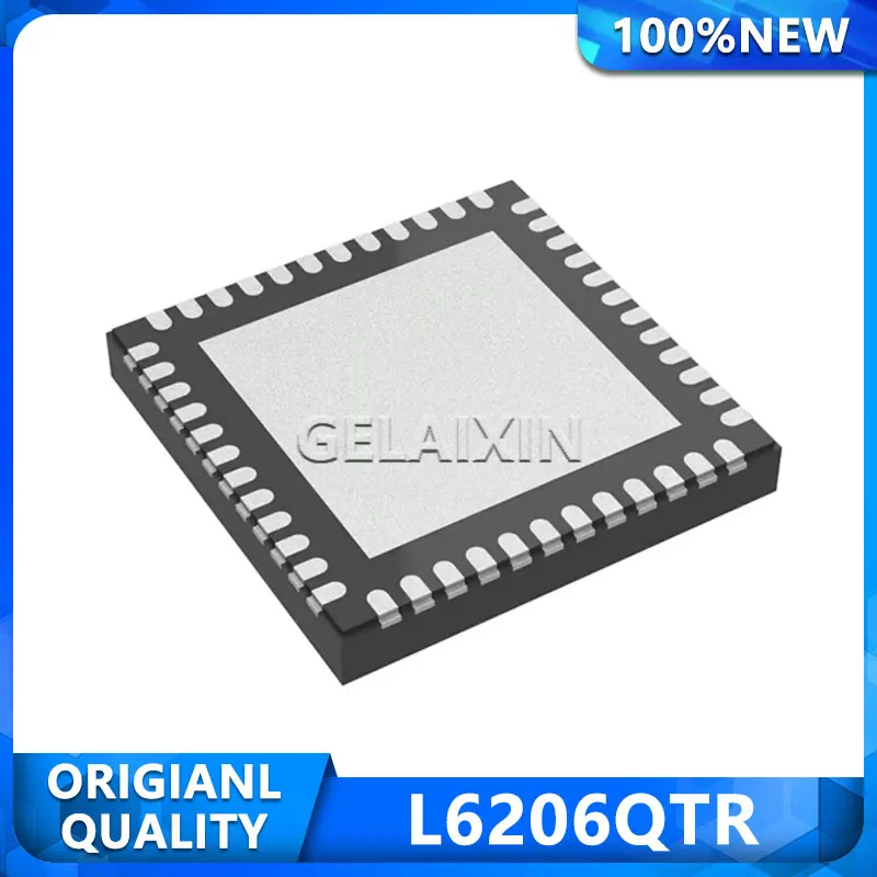 

10PCS L6206QTR QFN48 L6206QT L6206Q L6206