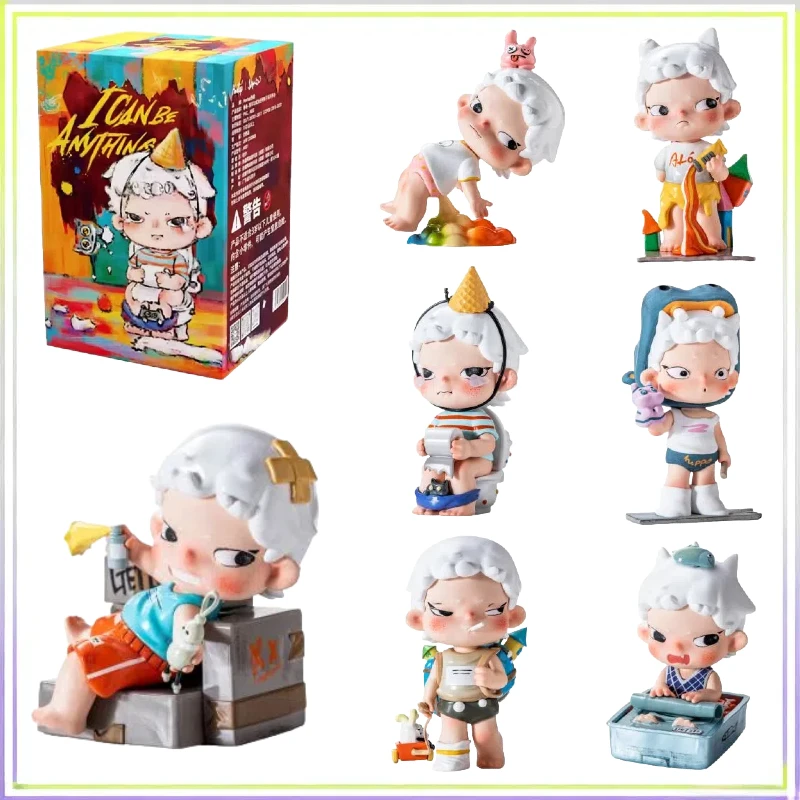 

Genuine Juan Juan I Can Be Any Appearance Series Blind Box Cartoon Ornament Toy Collectible Doll Adult Kid Surprise Holiday Gift