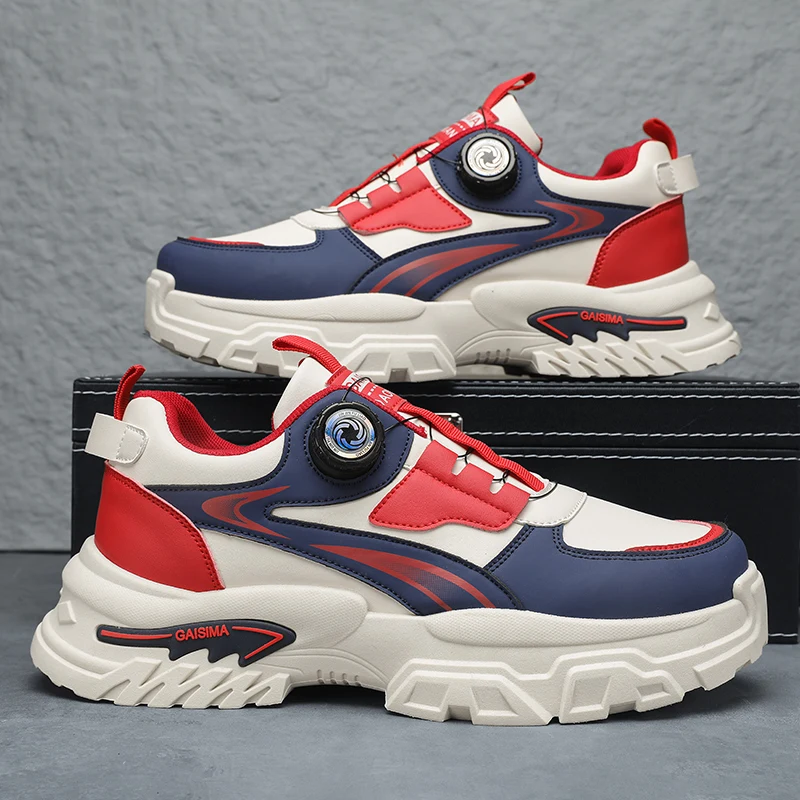 

Осень 202, новая мужская повседневная обувь, модная удобная легкая обувь для бега, мужские дышащие мужские кроссовки на толстой сетке