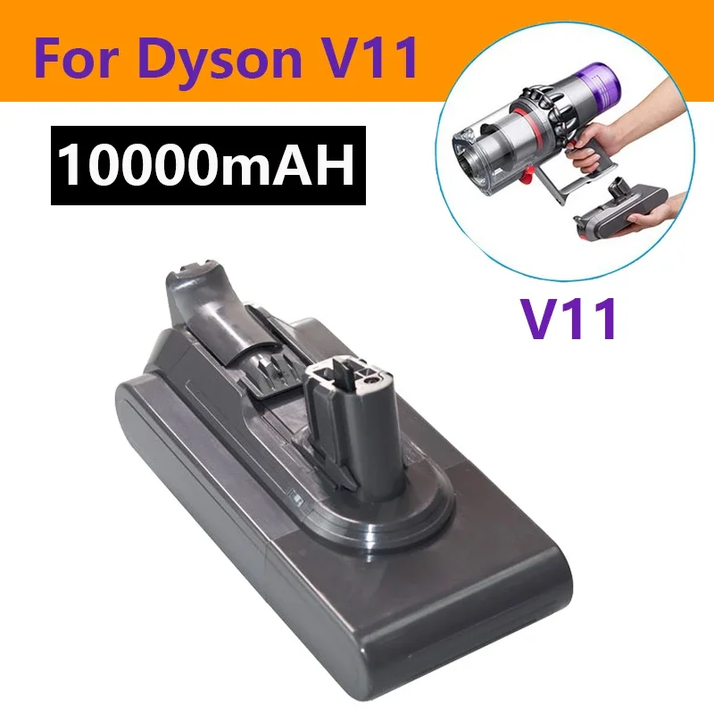 Suitable for upgraded Dyson V11 series 10000 mAh vacuum cleaner battery replacement SV12 SV14 (V11 Letest Snap Type)