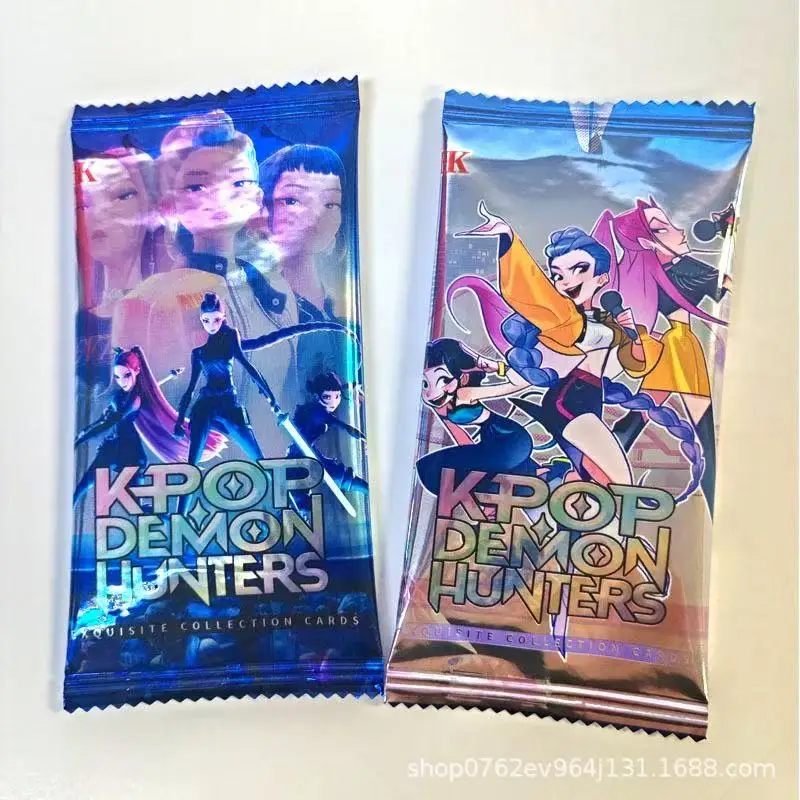 Juego de tarjetas coleccionables premium KPop Demon Hunters, para fanáticos de anime y coleccionistas de tarjetas Regalos y premios festivos