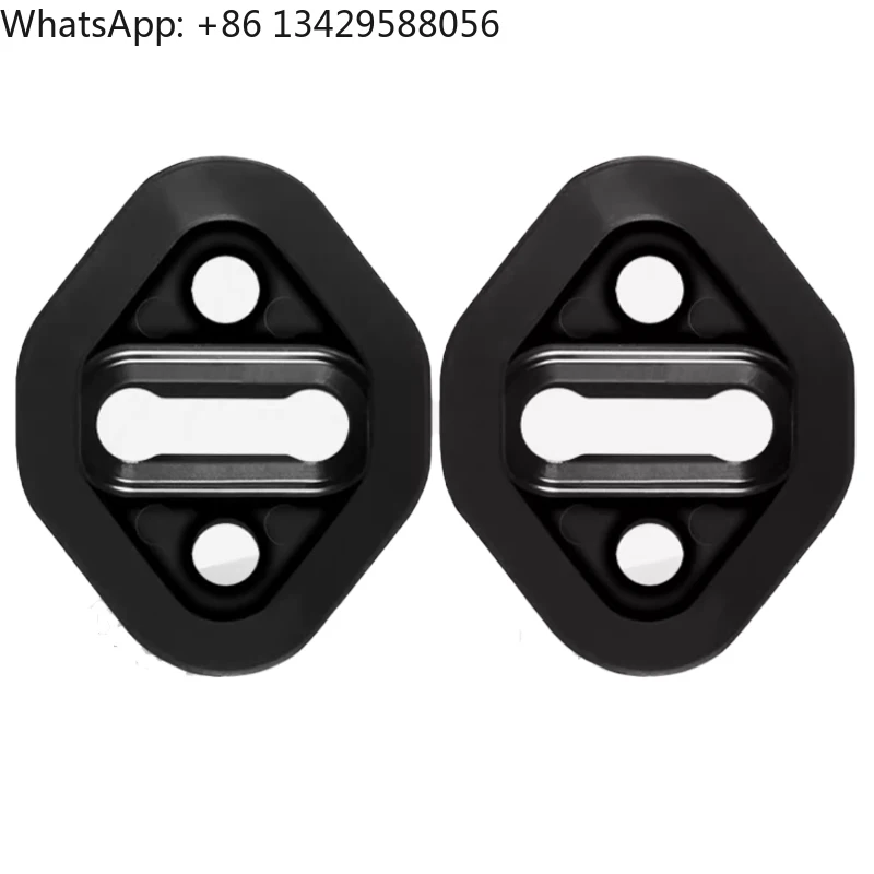 

FOR Toyota Alphard Vellfire 30 Series Middle Door Lock Striker Cover Silent Anti-Rattle Rubber Gasket
