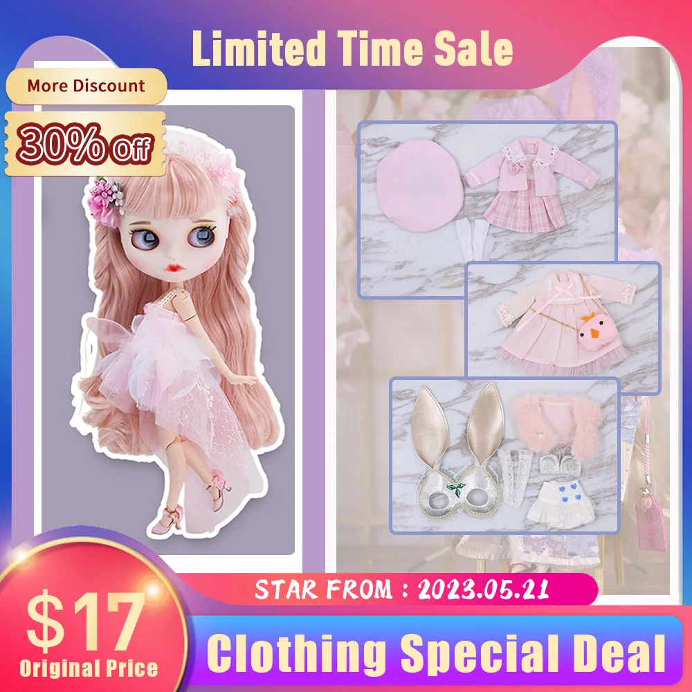 DBS Blyth doll clothing collection on special deal big discount up to 30% off. , clothes for 1/6 30cm doll