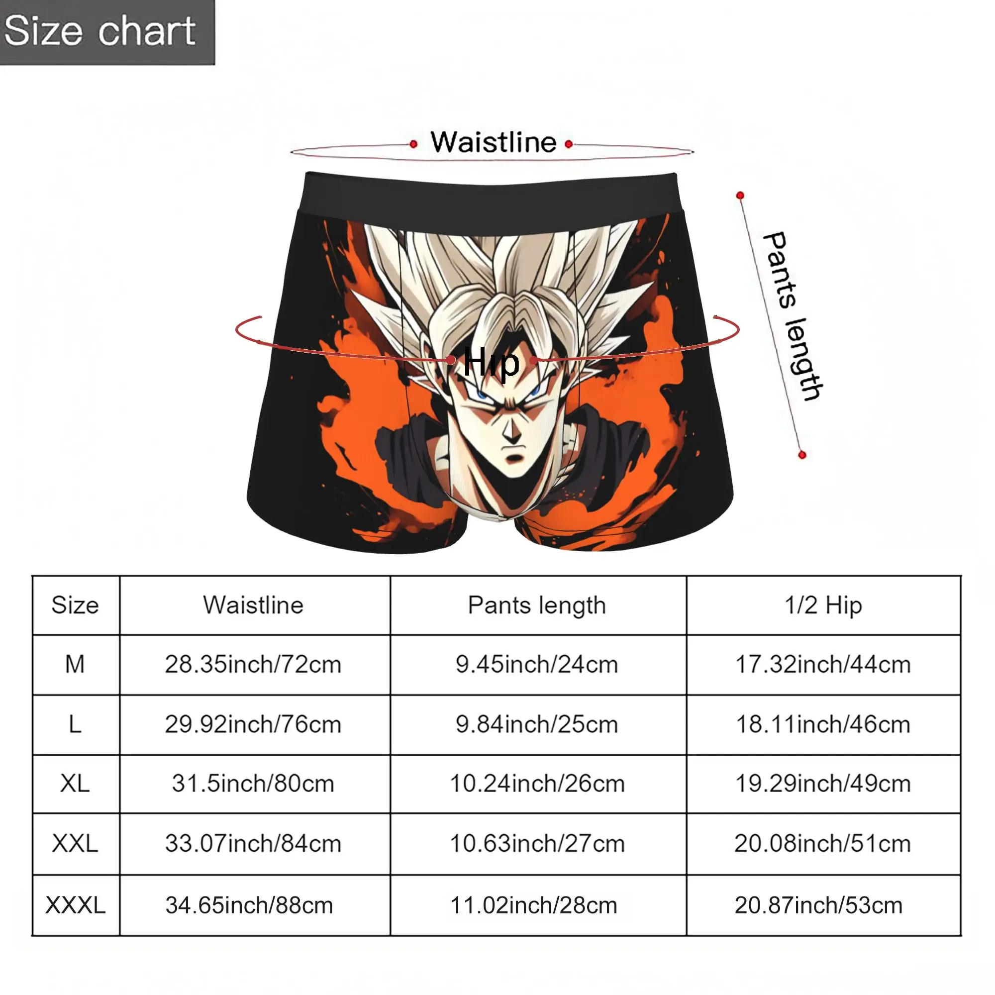 Legendary Fighter Anime Inspired Design  Bandai DRAGON BALL Underpants Homme Panties Man Underwear Ventilate Shorts Boxer Briefs view 5