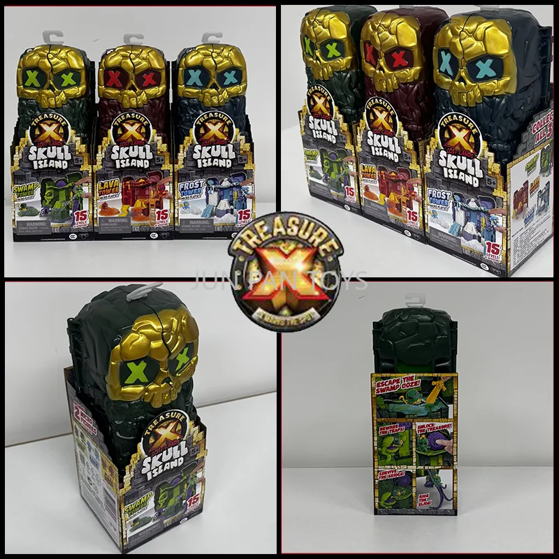 Original Treasure X Lost Lands Skull Island Swamp Lava Frost Tower