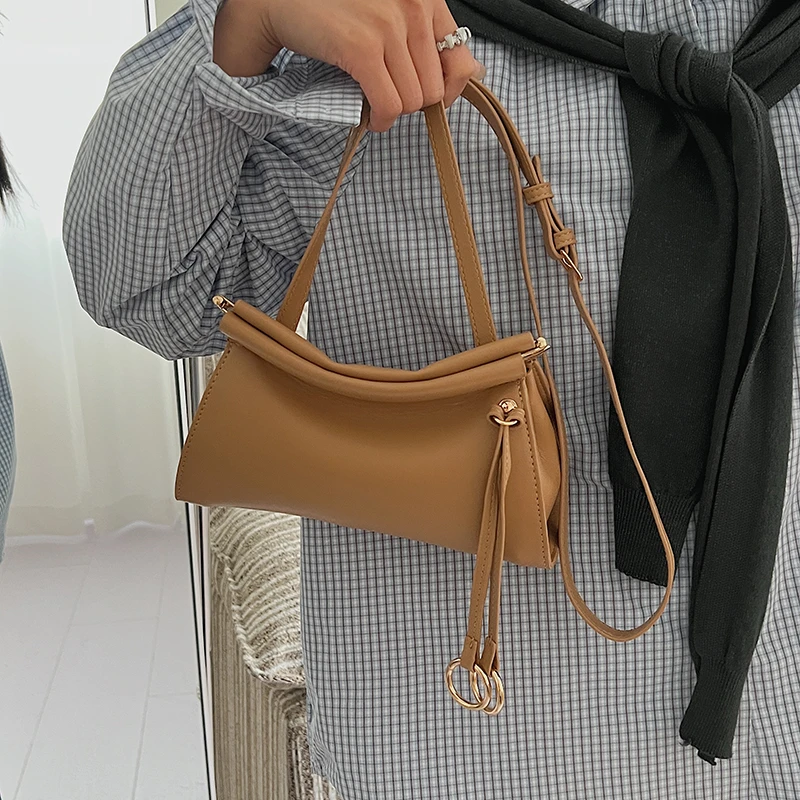 

New High Quality Metal Frame Bag Women's Luxury Pu Leather Clutch Lady Party Handbags and Purses French Style Shoulder Bags