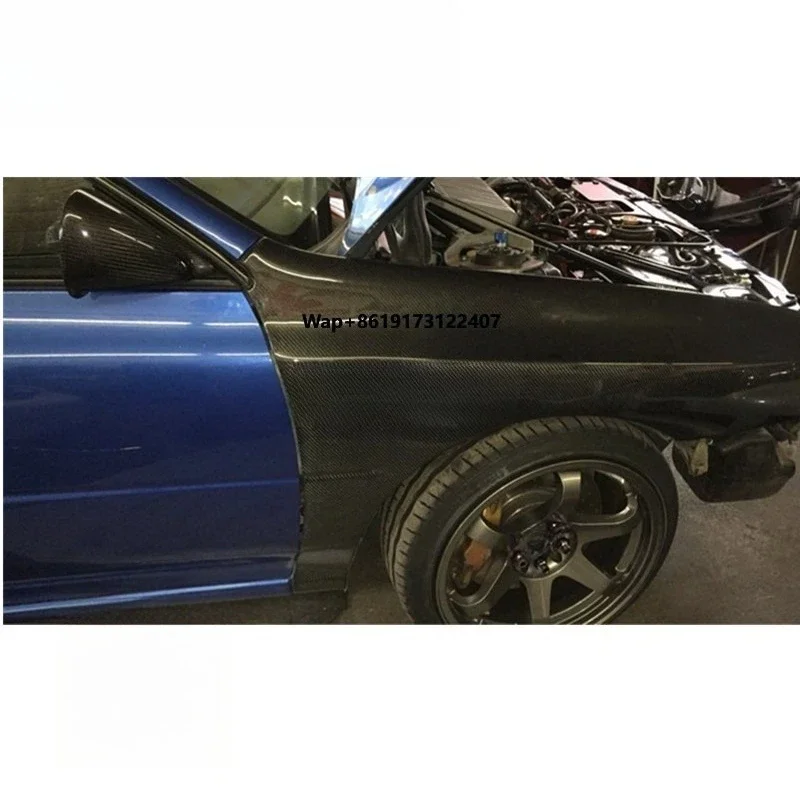 Trade Assurance Carbon Fiber Front Fender 1998-2001 Impreza WRX STI 5-6th 15mm Wider Front Fender Custom Car Fenders