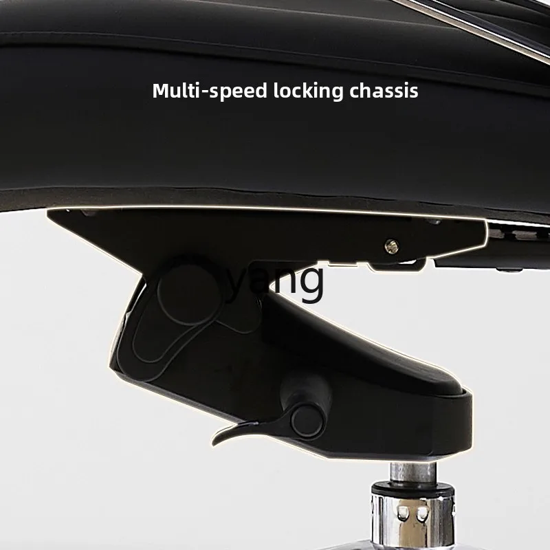 LH modern simple reception chair leather swivel chair study high-end computer chair