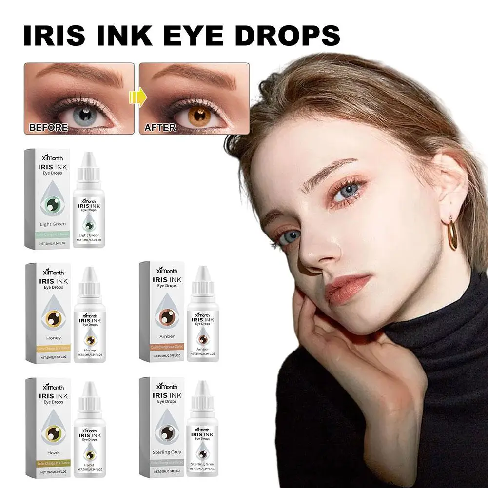 Cor Mudando Colírio, Mudar a Cor dos Olhos, Clarear e Iluminar a Cor dos Olhos, Cuidados Líquidos, Dropshipping, Novo, 10ml