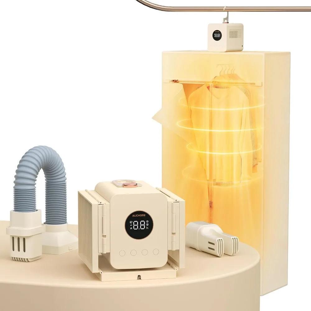 

Портативная сушилка для одежды Y6 Plus, мини-портативная сушилка мощностью 850 Вт для путешествий квартир на колесах, небольшая компактная сушилка для сухой обуви, теплая кровать