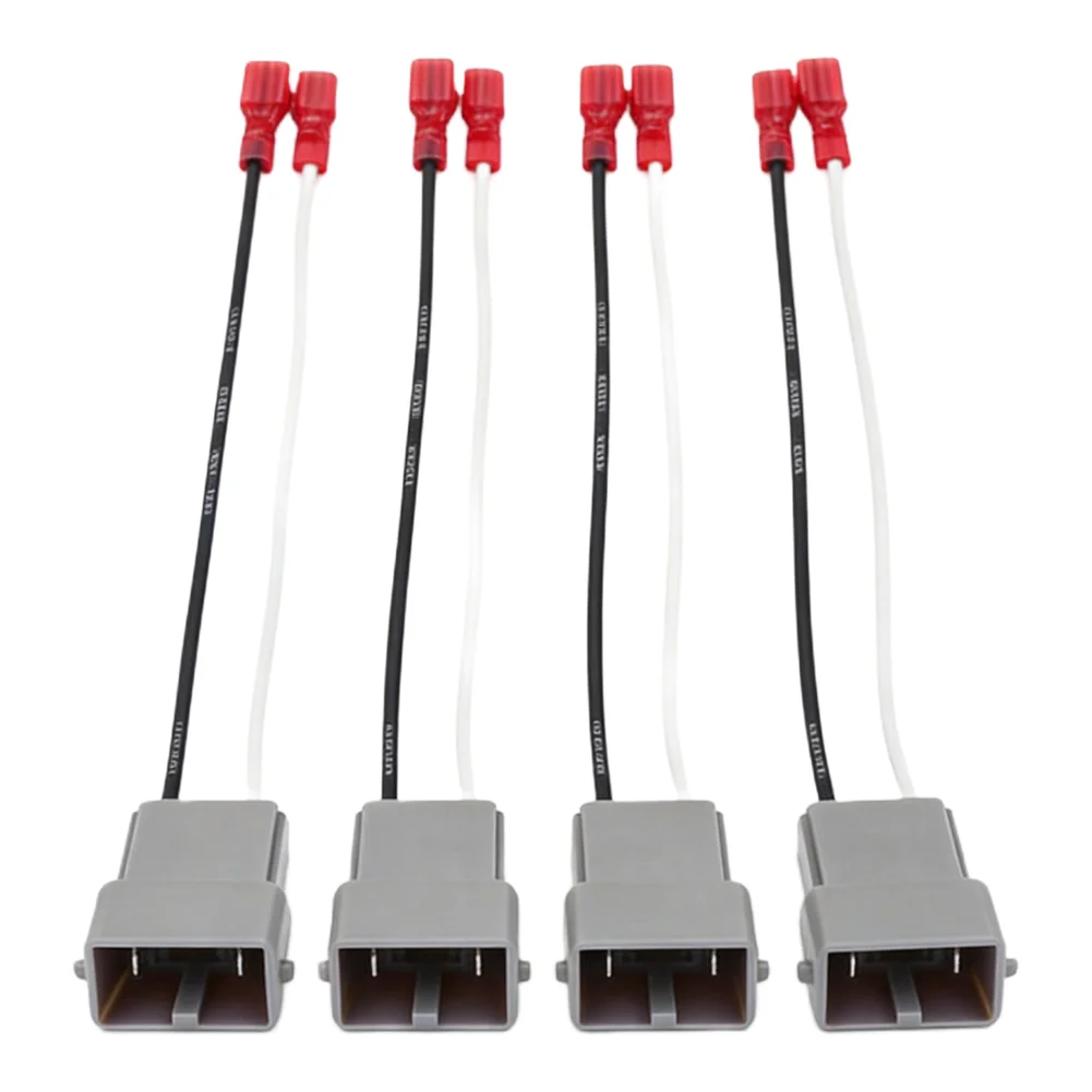 2Pcs 4Pcs Speaker Connector Harness Adapter Wiring Cable Compatible with For Honda For Accord 1982 2020 and Other Models