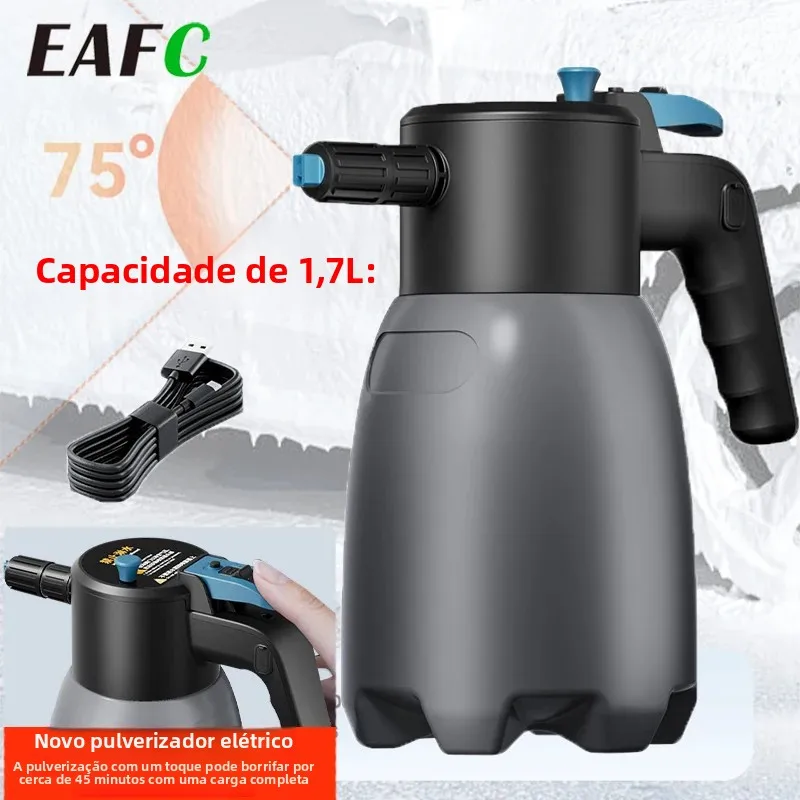 eafc-17l-ハンドヘルド電動泡噴霧器泡噴霧器スノーフォームキャノン電動洗車噴霧器洗車ホームクリーニング用