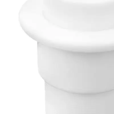Adjustable White Nylon Plastic Boat Bilge Drain Outlet Watercraft Drainage Pipe For Kayak For Canoe Marine Vessel Waterproof