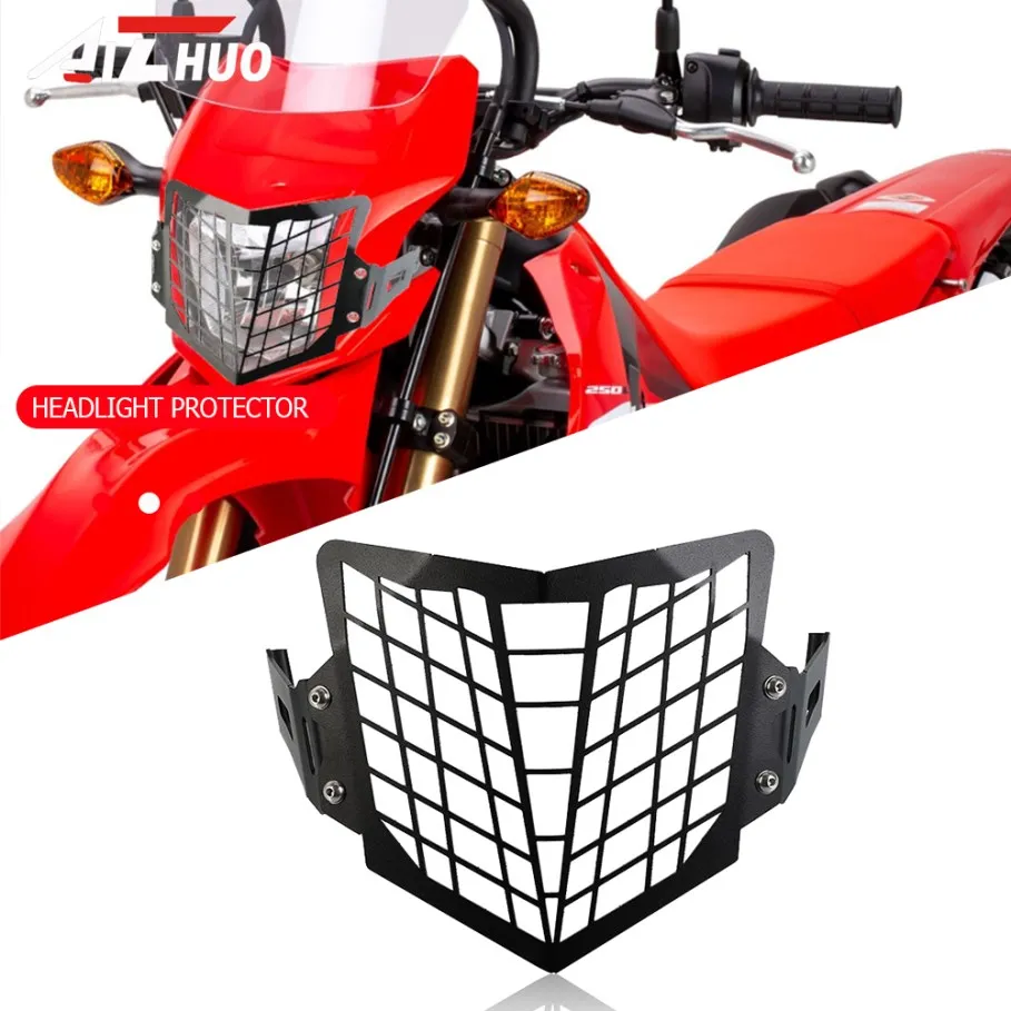 

CRF250L CRF300L Motorcycle Accessories Headlight Protector Grill Guard Head Light Cover FOR Honda CRF 250 300 L CRF 250M CRF250M