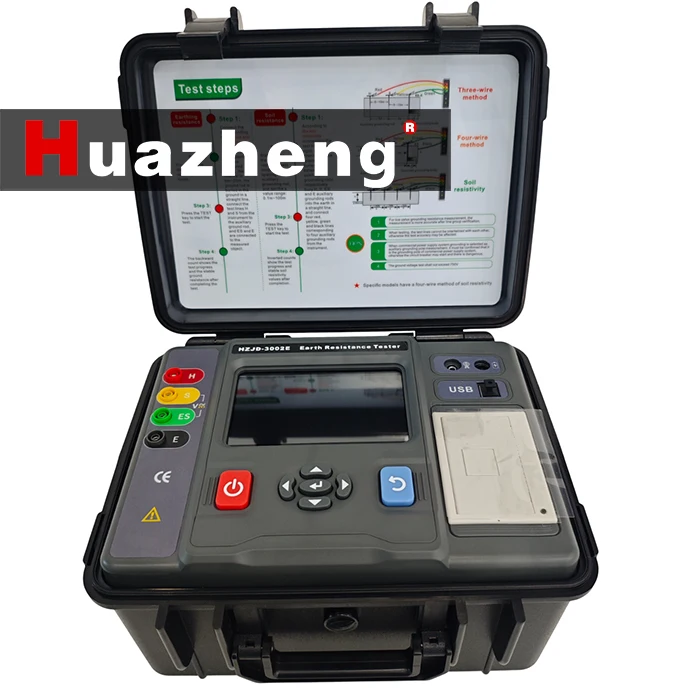 

Huazheng HZJD-3002E High Quality Digital Electric Ground Resistance Tester Manufactured With Advanced Technology