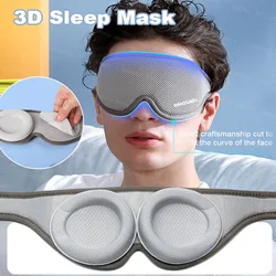 3D Sleep Mask Blindfold Sleeping Aid Eye Mask Memory Foam Face Mask Eyeshade Eyepatch Blockout Light Slaapmasker Eye Cover Patch