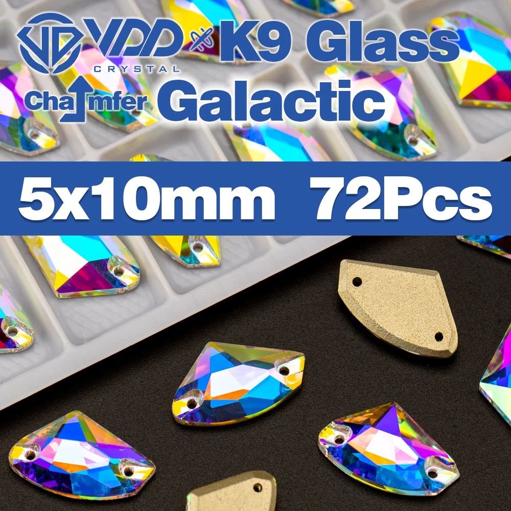 VDD Fase AAAAA Top Qualität K9 Glas Nähen Auf Strass Nähen Kristall AB Flatback Stein Für Kleidung Zubehör Hochzeit Kleid – Detail 14