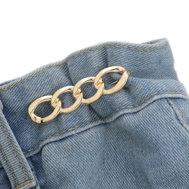 Draai taillesluiting vast voor rokbroeken, jeans, verstelbare tailleclipkleding