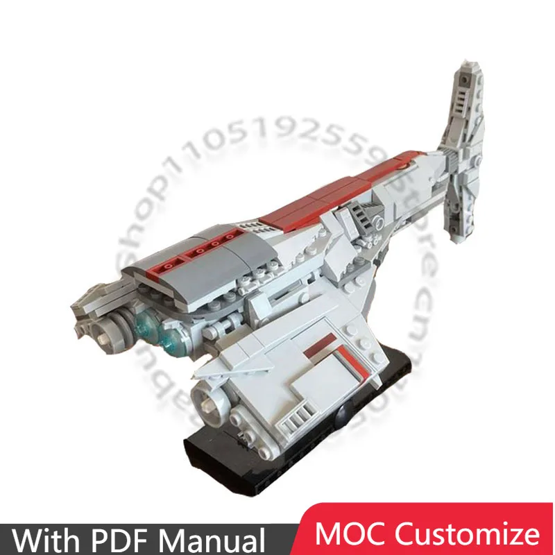 

396 PCS Star Battle Midi-Scale Hammerhead-Class Cosmic Cruiser MOC Customize Modular Building Block DIY Boys Toy Birthday Gift