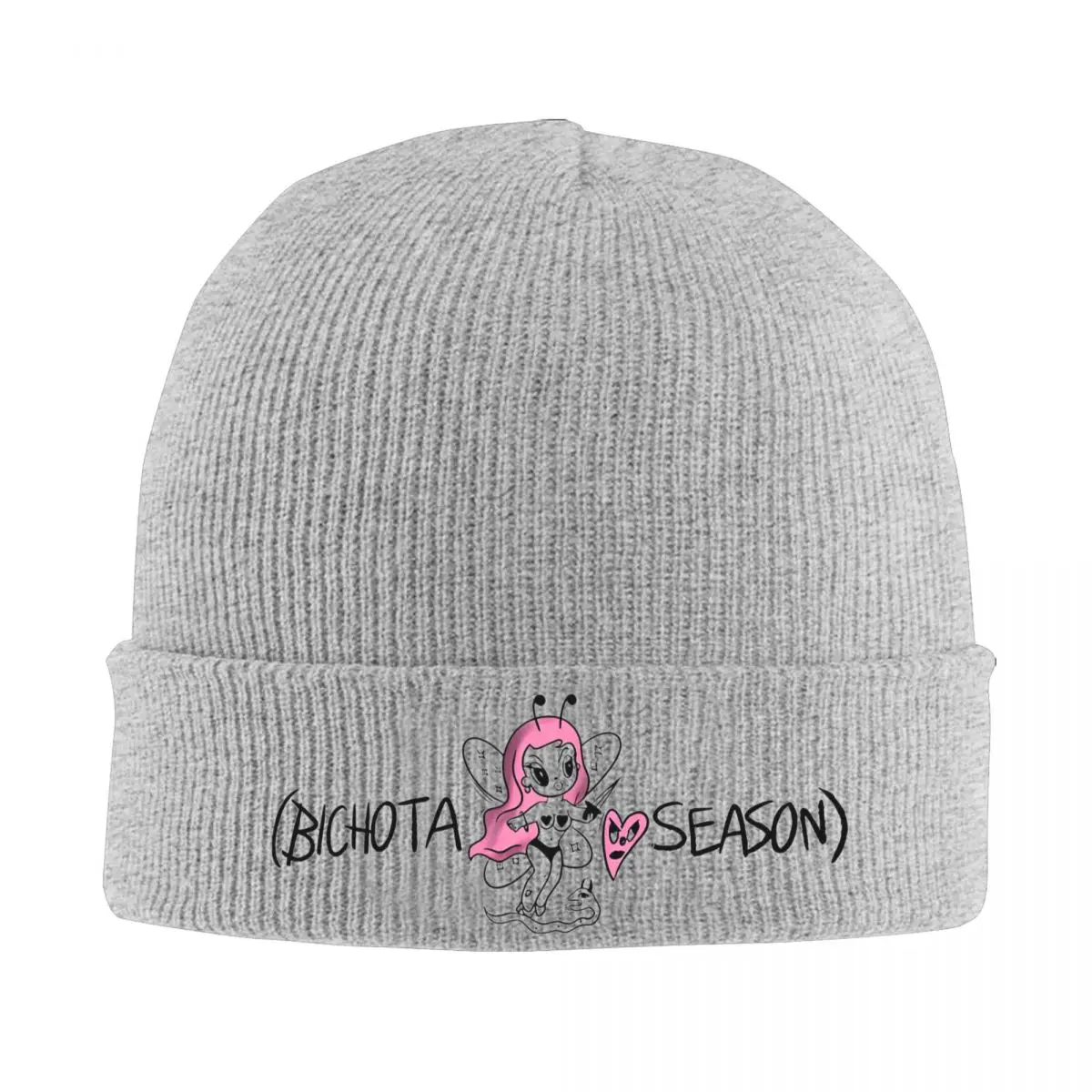 Fairy Bichota Karol G Hat Autumn Winter Beanies Street Hip Hop Reggaeton Music Cap Men Women Bonnet