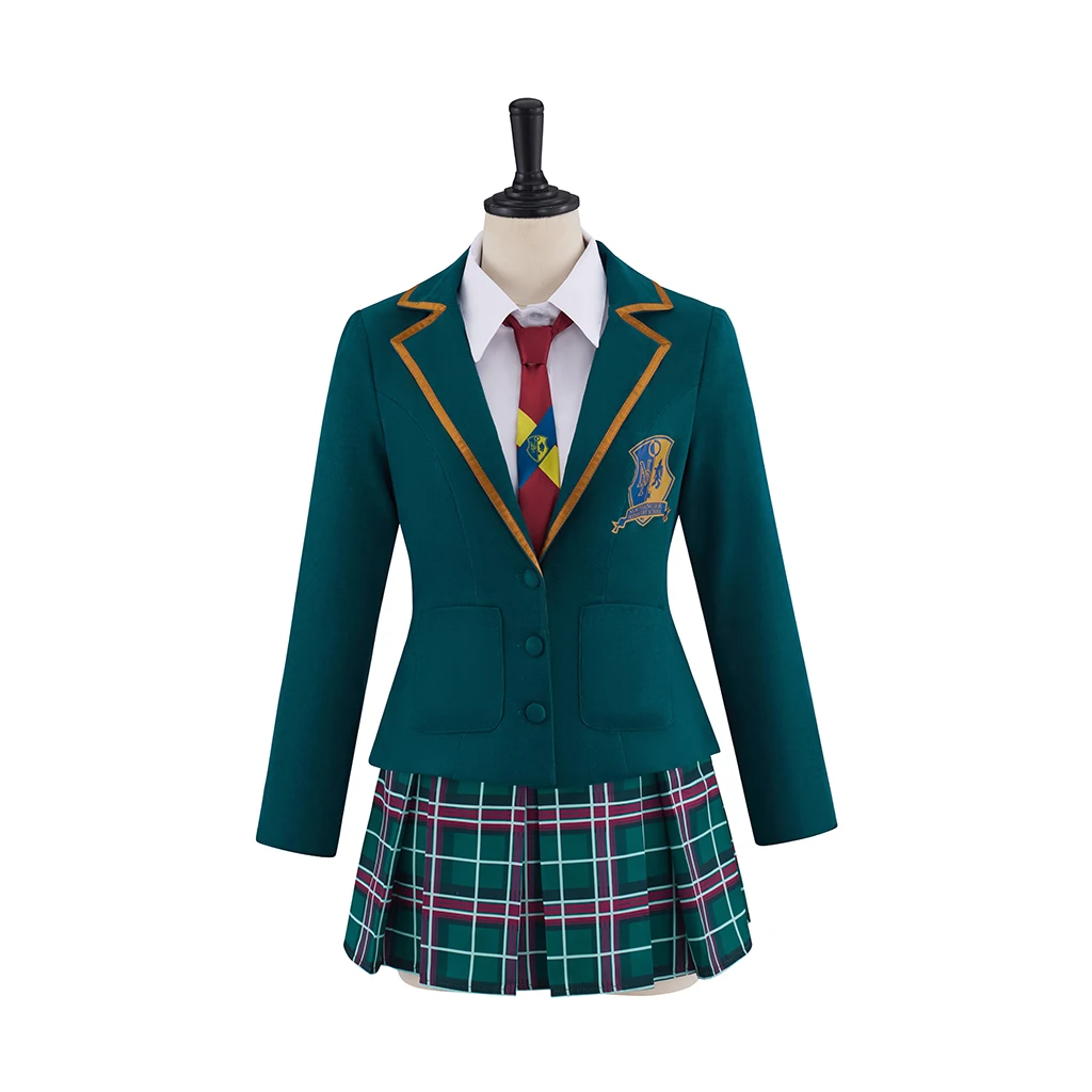 Astrid Deetz Cosplay Costume Astrid High School Uniform JK Suit For Women Adult Halloween Carnival Dress Up Outfits