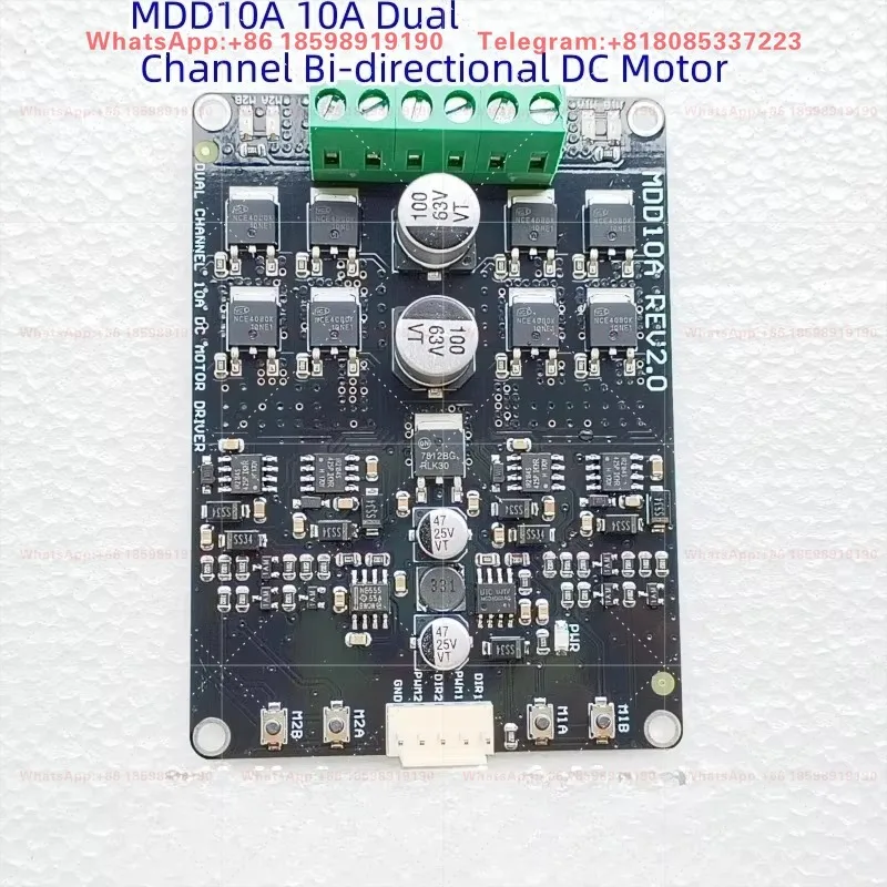 MDD10A Cytron 10A Dual Channel Bi-directional DC Motor