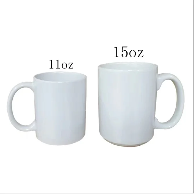 Imagem -02 - Caneca de Café Cerâmica Branco e Preto Personalizado em Branco Porcelana 15 oz