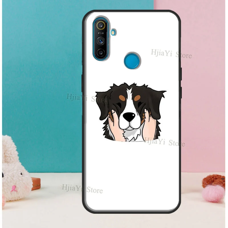 Bernese Mountain Dog Case For OPPO Realme GT C3 C11 C15 XT X2 X7 6 7 Pro Phone Case For OnePlus 8T 7T 8 Pro Case