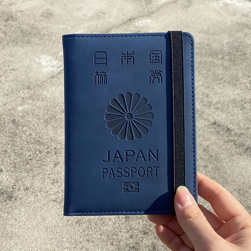 RFID Japan Passport Holder Multi Functional Passport Cover Ticket Holder Travel Wallet Travel Accessories