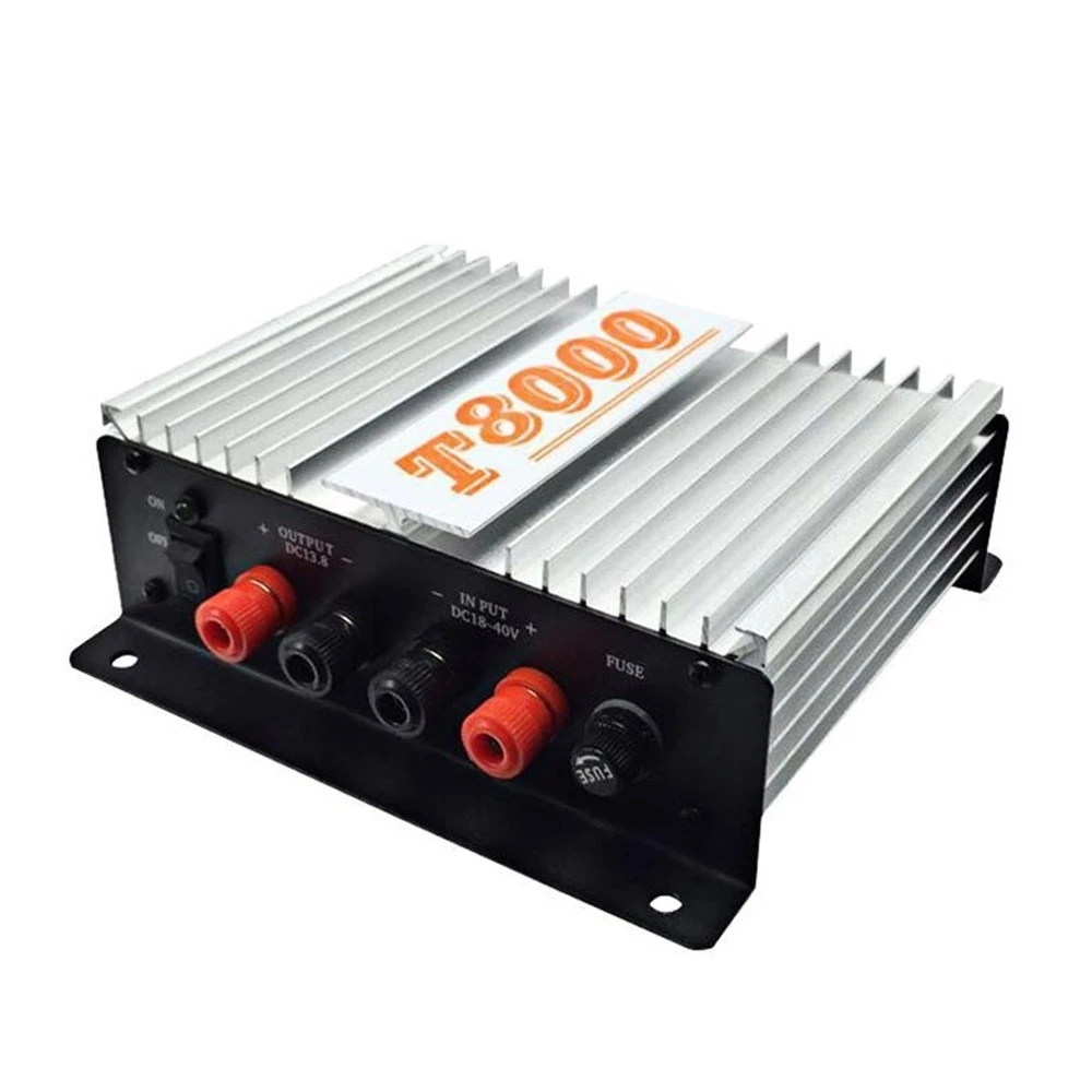 Imagem -06 - Fonte de Alimentação para Rádio Automotivo Transformador T8000 24v para 13.8v a 45a Entrada para Celular Saída de 45a