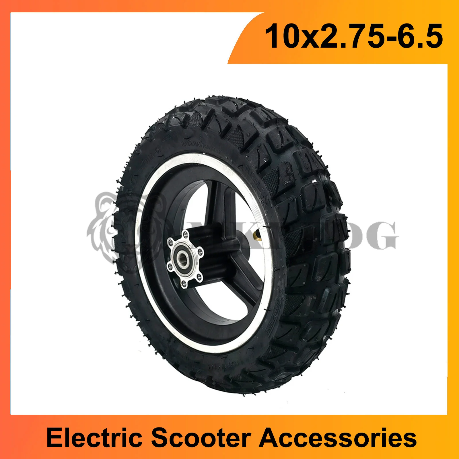 10 Inch Tubeless Tyre Solid 10x2.75 10x2.75-6.5 for Electric Scooter 10x2.70-6.5 Off-Road Vacuum Explosion-proof Tire Parts