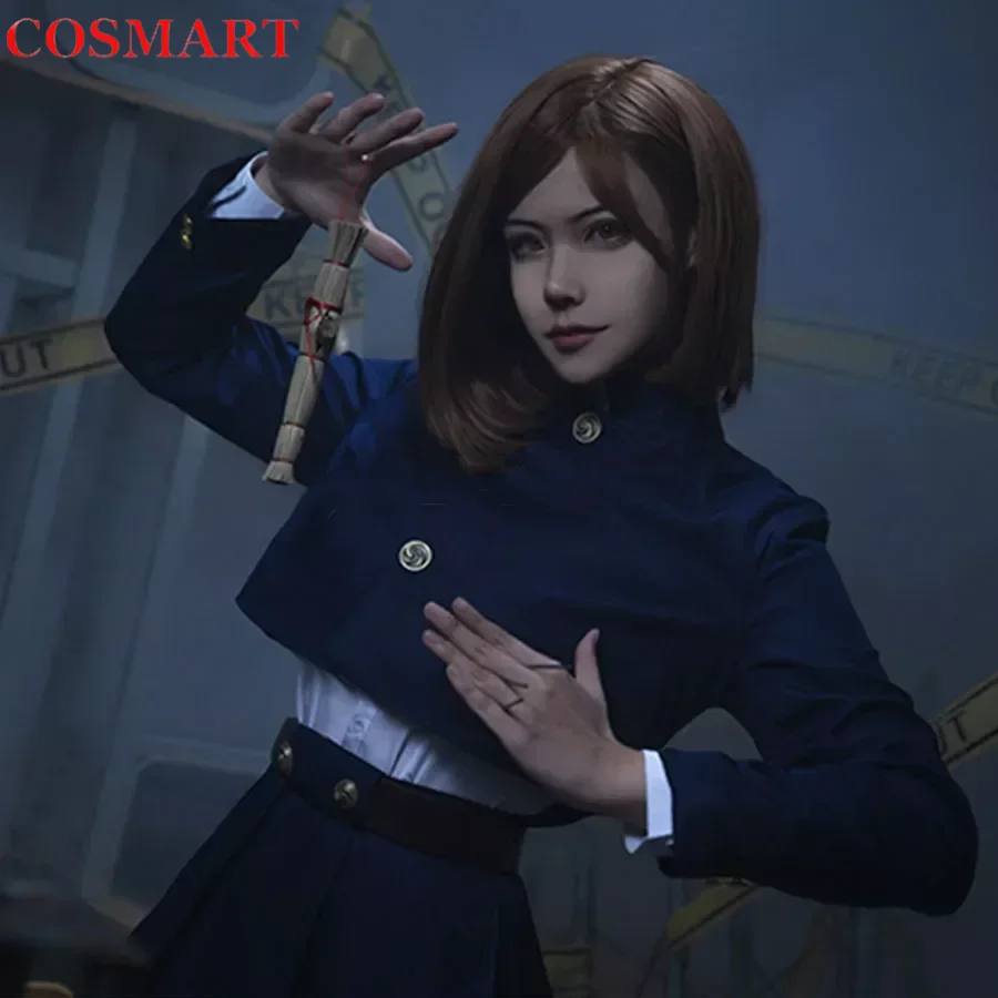 

COSMART Anime Kugisaki Nobara Cosplay Costume Women Fancy Suit Top Skirt Coat Halloween Carnival Uniforms