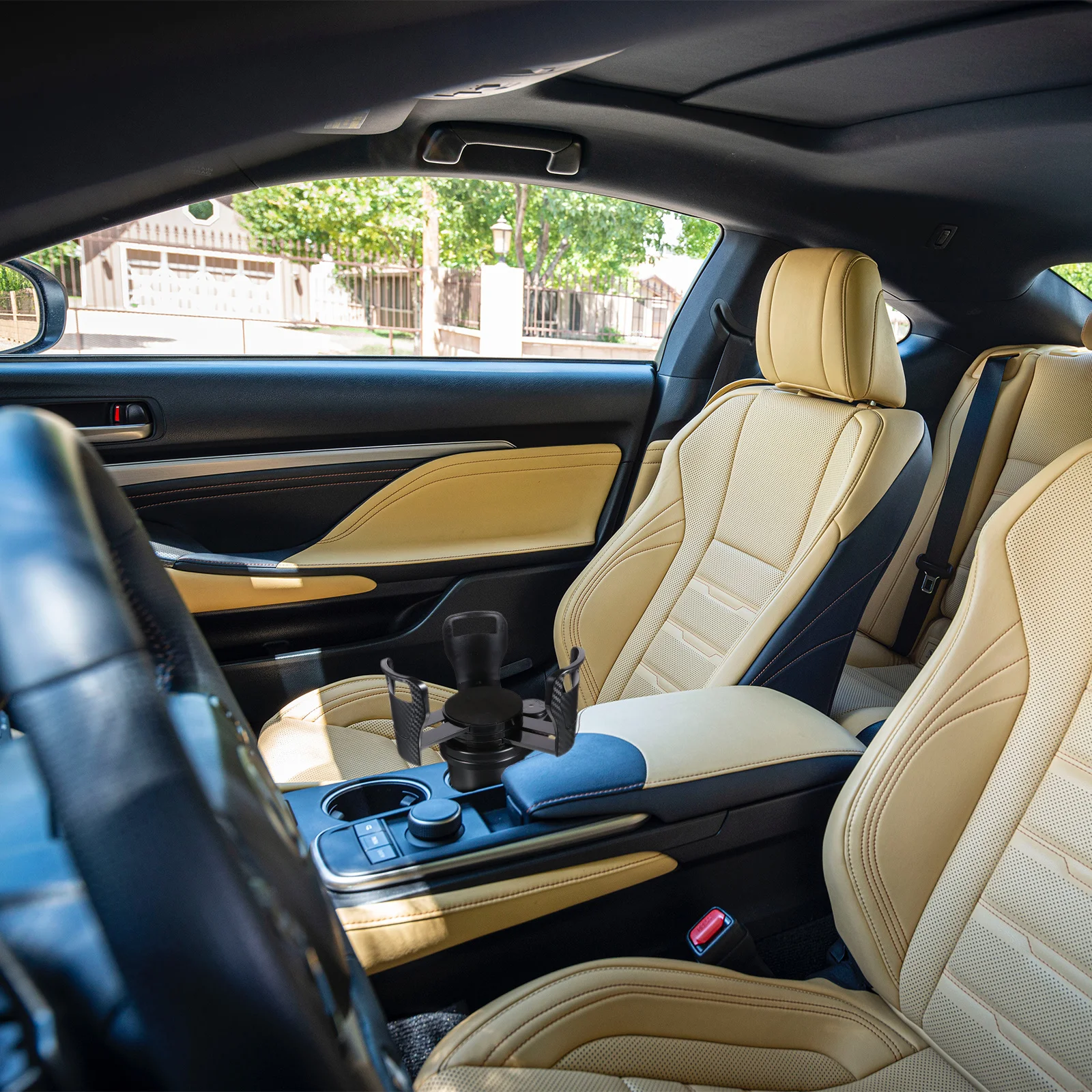 

2pcs Holder For Coffee Cup Water Bottle Beverage Container Auto Cup Holder Car Bottle Stand Car Seat Accessory