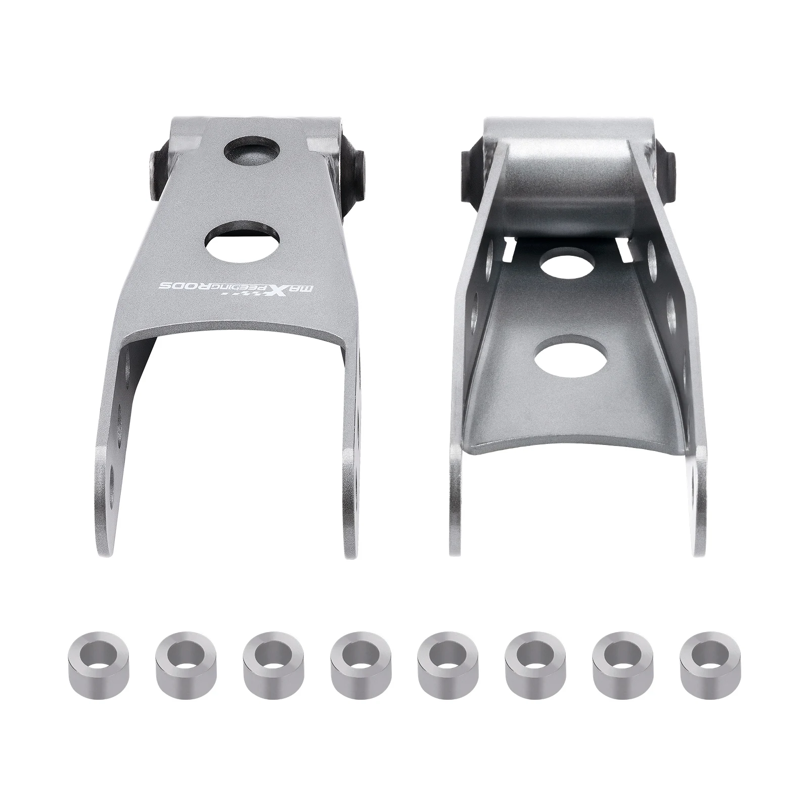 

Factory Rear 2"-3" Drop Shackles Lowering Kit for Chevrolet Silverado Sierra 1500 1988-2018