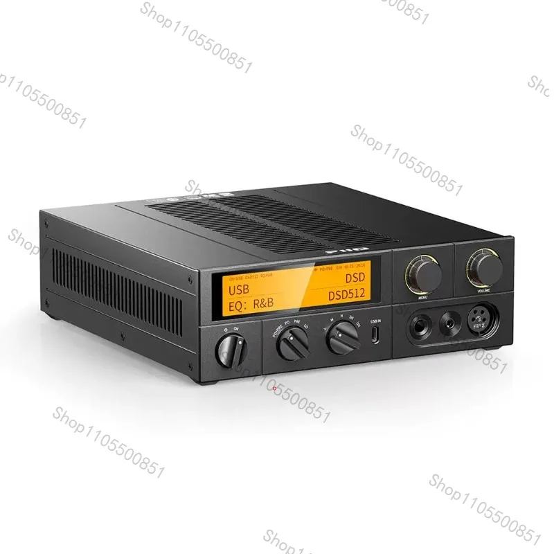 K17 Desktop DAC AMP Headphone Amplifier Hi-Res Audio AK4191 dual AK4499EX 31-band DSD512 PCM768 with Remote Control