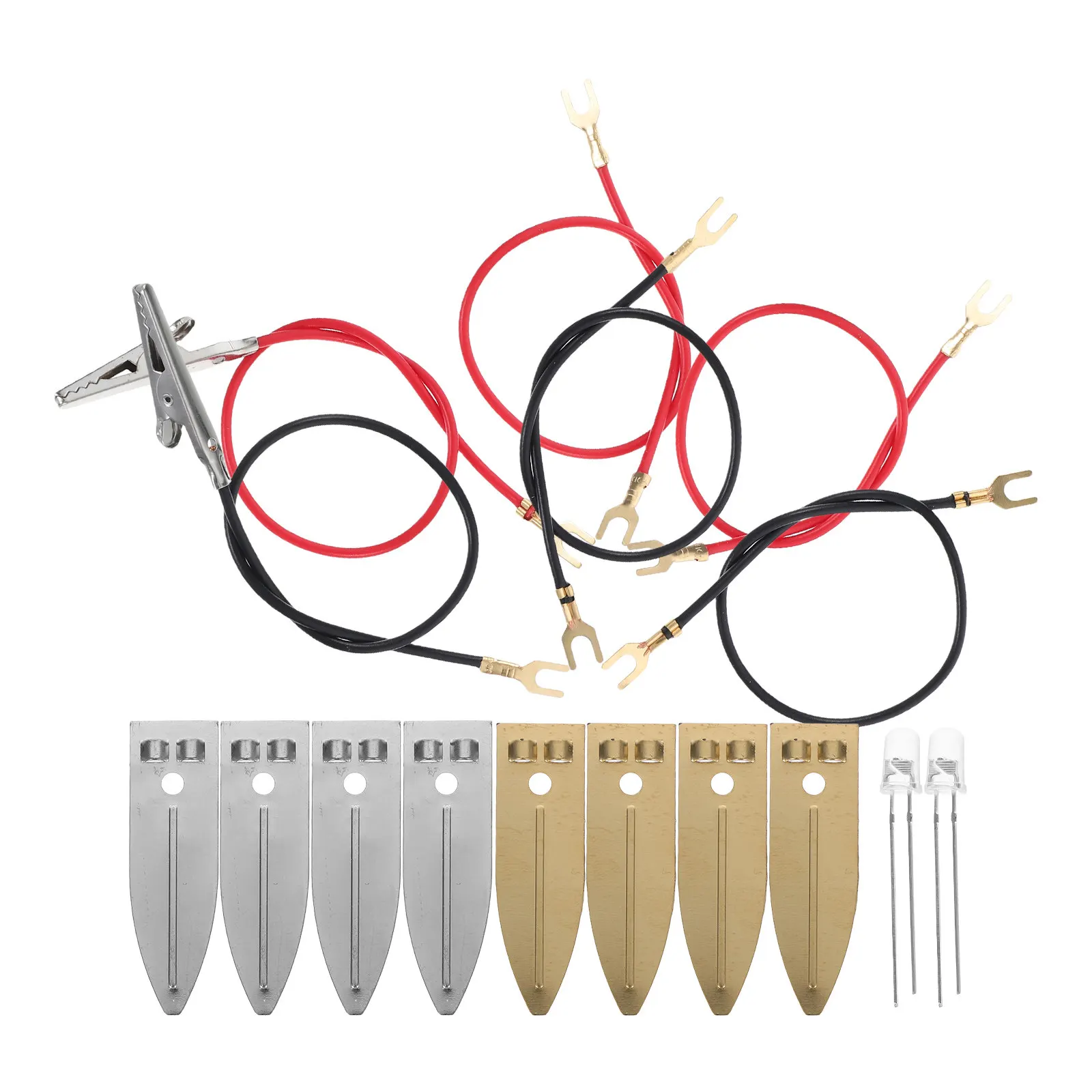 

Набор для научных экспериментов с фруктовыми батарейками: LED DIY-проект для детей, школьный научный проект, STEM-набор для экспериментов с электричеством, образовательный