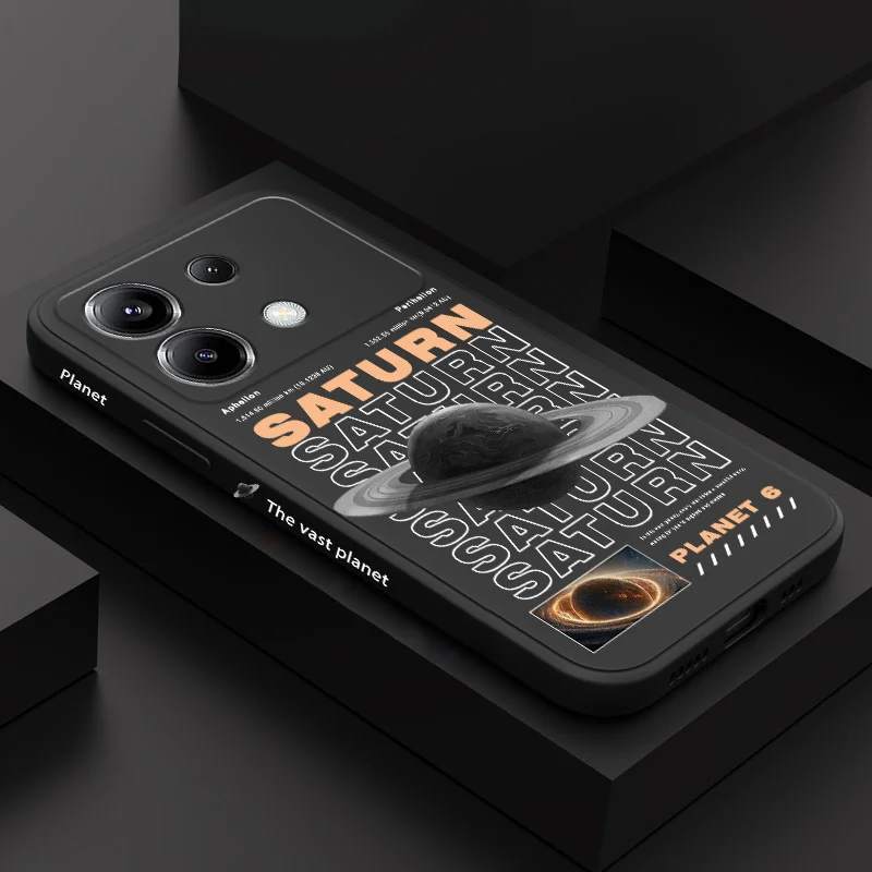 

Psychedelic Planet Phone Case For Xiaomi Poco X7 X6 F6 M6 M5 M5S F5 X5 F4 X4 M4 F3 M3 X3 Pro 4G 5G GT Silicone Cover